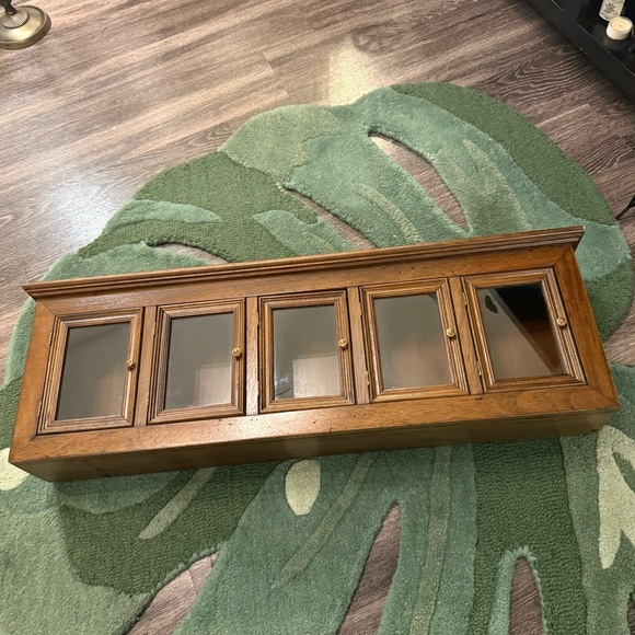 Antique Other - Gorgeous wooden wall Curio